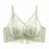 Lingerie pequena estilo japonês com vazados para mulheres com pouco busto, apresentando um design sexy de renda, suporte lateral e um efeito push-up para realçar a linha do busto, sem aro.