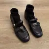 Nuevos Zapatos Planos Mary Jane de Correa Única Camelia de Cuero Suave Estilo Retro Francés, Zapatos Pequeños de Cuero Estilo Británico para Mujer