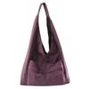 Bolsa Tote Grande Capacidade Estilo Ins para Mulheres, Simples Japonesa Versátil Literária Retro Classe Bolsa de Ombro Transversal para Trabalho para Mulheres