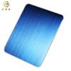 Placa de Acero Inoxidable Color Zafiro Cepillado 304 Color Electrochapado al Vacío Azul Zafiro Placa Decorativa de Acero Inoxidable Cepillado