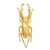Broche de Escarabajo Resistente Color Dorado con Textura Metálica, Estilo Europeo y Americano de Lujo Ligero, Ultra-Exquisito y Versátil, Accesorio Femenino Estilo Pastoral
