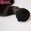 Extensão de Cabelo Humano Natural Transfronteiriça Cortina Cabelo Brasileiro 1B/Bug # Pacotes de Cabelo Humano Onda Corporal