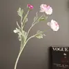 Peônia Britânica Veludo Flores Artificiais Flores de Seda Atacado Lulian Fotografia Decoração de Casa Casamento Hotel Props