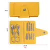 Cortadores de unha atacado kit de cortadores de unha bolsa com desconto de 7 peças beleza manicure cortadores de unha podem ser personalizados LOGOTIPO