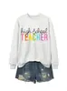 Sudadera casual versátil elegante para mujer, profesora de secundaria, Amazon Wish, comercio exterior transfronterizo