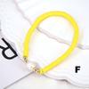 Pulseira Estilo Étnico Europeu e Americano Feminina Boêmia Retrô Elegante Pérola 6mm Cor Argila Polímera Macia Pulseira Pulseira Pulseira