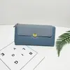 Cartera Larga para Mujer de Nuevo Estilo Transfronteriza, Moda Estilo Ins, Simple y Multifuncional, 70% de Descuento, Fabricante de Carteras de Embrague para Mujer