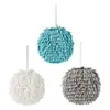 Limpieza del Hogar Bola de Toalla de Mano de Chenilla Suministros de Cocina Creativos Toalla de Mano Multifuncional Colgante Absorbente de Agua Secado Rápido