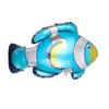 Série oceânica Baleia palhaço peixe grande tubarão branco tubarão golfinho polvo aquário festa de aniversário balão filme de alumínio