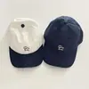 Novo Boné de Baseball Color Block Bordado com Cachorro Cartoon Estilo Japonês, Unissex, Simples, Casual, Versátil Protetor Solar