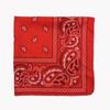 Lenço quadrado de algodão com flor de caju, vários tamanhos, várias cores, lenço quadrado opcional 54cm * 54cm, bandana