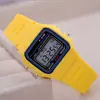Reloj Digital Deportivo F-91W, Reloj Despertador Luminoso Ligero y Delgado, Reloj Digital para Niños, Reloj Deportivo para Estudiantes de Primaria y Secundaria Fabricante