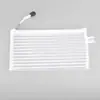 Bolsa Transparente Rayada para Archivos Bolsa de Almacenamiento para Papelería y Exámenes Cremallera de Nylon Materiales de Oficina Bolsa para Archivos Transfronteriza