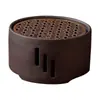 Fogareiro para ferver chá, bule, utensílios para ferver chá, pote de cerâmica, panela para ferver chá, bule de cerâmica para chá torrado doméstico, panela para ferver chá com leite, conjunto de fogareiro para fogueira
