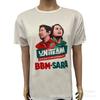 Un gran número de camisetas de campaña de ropa para la elección presidencial filipina, camiseta de cuello redondo desechable por sublimación A4 de manga corta, camiseta electoral