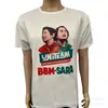 2024 Ghana Elección Camiseta Campaña de Suministro Camiseta Fuente Fábrica Venta Directa Blanca Poliéster Completo Estampado Frontal Camiseta Electoral