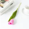 Lubei Flores Artificiais Tulipa com Toque de Mão Hidratante Flor Falsa Decoração de Arranjo de Flores para Sala de Estar Ins Arranjo de Flores para Fotografia de Casamento Bouquet