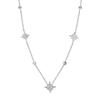 Collar de estrella de acero de titanio al por mayor, joyería de moda para mujer, nicho de alto sentido, cadena de clavícula con estrella de ocho hombres, personalidad, joyería Joker