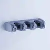 Amazon Estante Mágico Multifuncional para Trapeadores Colgador de Escobas de Pared para Baño Plástico Estante para Trapeadores Clip para Trapeador Paraguas