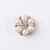 Acessórios de liga metálica vintage para DIY com incrustação de Pérola Strass acessórios de bijuteria material à vista atacado