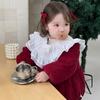 Ropa de Invierno para Niños, Ropa de Invierno para Bebés, Ropa para Niños Estilo Coreano Engrosada, Body de Terciopelo de una Pieza para Niñas