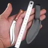 Cuchillo de Defensa Personal para Exteriores, Cuchillo Recto Pequeño, Cuchillo de Fruta Creativo, Navaja de Bolsillo, Mini Cuchillo Portátil de Acero Inoxidable