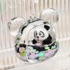 Fofo Panda Óleo Fute Garrafa Decorações de Mesa Acessórios Chaveiro Acrílico Pingente de Bolsa Pequeno Presente Atacado