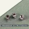 Cobre banhado a ouro 18k pulseira e colar DIY materiais de miçangas artesanais fecho em U fecho de ponta conta de posicionamento fecho acessórios