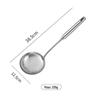 Vendas Diretas da Fábrica Conjunto de Espátulas de Aço Inoxidável 304 Colher de Sopa Doméstica Utensílios de Cozinha Espátula para Fritura Espátula de Cozinha Espessada Anti-Escaldante Colher
