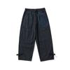 Vestido de Verano del Sur 2022 Invierno Nuevo Color de Contraste Monos Rectos Sueltos Estilo Japonés Retro Cintura Suelta Pantalones Casuales para Hombre