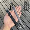 . Ciudad de Longquan Mini Espada Espada de Bolsillo Espada Han Antigua Rey de Qin Espada del Rey Yue Luna Rota Arcoíris Residual Cuchillo Corto Sin Filo