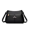 Nova Bolsa Transversal da Moda para Mulheres 2026 Bolsa de Ombro Simples Versátil Grande Capacidade Couro PU Macio Bolsa de Mãe