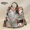 Nova Coleção Primavera/Verão 2025 Design de Nicho Série de Cores Velhas Retrô Bolsa Mensageiro Bolsa de Ombro para Compras de Grande Capacidade Mochila