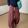 Nuevos ProductosPantalones Rectos de Algodón Suave para Mujer Sujia, Ajuste Holgado, Sensación Relajada para Uso Casual al Aire Libre