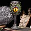 2024 Novo Taça de Vinho Tinto Olho de Dragão Personalizada Taça de Cocktail de Aço Inoxidável Olho de Dragão Presente de Halloween