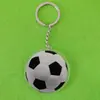Chaveiro Personalizado de Acrílico com Camisa de Jogo Tendência Masculina Impressão Dupla Pingente de Futebol Placa de Número Mini Pingente Atacado