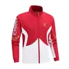 Chaqueta Casual de Manga Larga con Cremallera para Exteriores Cuello Alto Unisex Chaqueta Deportiva Nueva de Primavera Sudadera con Capucha Patchwork Entrenador de Artes Marciales