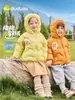 Novedad 10% de descuento Colección de Chaquetas Ligeras de PlumasChaqueta Corta para Niñas Dudu Engrosada de Invierno para Niñas