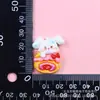 Comida de desenho animado brincar mikoo fivela de arroz resina acessórios cola de creme diy grampo de cabelo feito à mão material de adesivo para copo de geladeira atacado