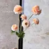 6 Flores Artificiais de Lilás Estilo Jardim de Monet para Decoração de Porta, Flores Artificiais para Vitrine de Shopping, Folhagem Verde