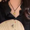 Novo Colar de Bambu Estilo Chinês para Mulheres, Design de Alta Qualidade, Colar de Casal Estilo Nacional de Nicho, Novo Colar Masculino da Moda 2025
