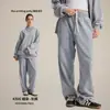 Cadena Moda Ropa para Hombre Venta Directa de Fábrica Sudadera Desgastada Traje de Pareja Algodón Puro Batik Lavado Sudadera de Cuello Redondo Pantalones para Hombre