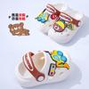 Bonitas sandalias antideslizantes con diseño de unicornio para bebés y niñas, zapatillas de verano con dibujos animados para niños.