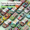 Atacado TikTok Explosões Liga Carro Ferro Carro Crianças Brinquedo Simulação Modelo Ornamentos Bulk Back Car Car Car