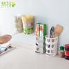 Caja de almacenamiento de bolsas de basura de pared simple, caja de almacenamiento de bolsas de plástico para artículos diversos de cocina, mini caja de almacenamiento