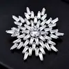 Broche Simples de Floco de Neve Feminino Coreano Corsage Casaco Casaco Terno Broche Joias Luxuoso e Atmosférico Acessórios Versáteis