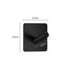 Gancho adhesivo de un solo gancho de acero inoxidable 304 transfronterizo de Amazon, sin perforaciones, para ropa de pared de metal sin costuras, ropa creativa