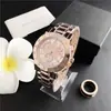 Produto Quente de Comércio Exterior Relógio Dourado Novo Relógio de Quartzo Feminino Relógio Masculino Criativo Relógio para Aluno do Ensino Médio Relógio Atacado