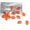 13 * 19mm pétalas de flor de epiphyllum acessórios para joias diy grampo de cabelo antigo O2 vidro material de acessórios de cabelo vintage