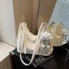 Bolso de Gran Capacidad para Comercio Exterior para Mujer Verano Versátil 2025 Nuevo Casual de Hombro Tote Bag Mochila Nicho